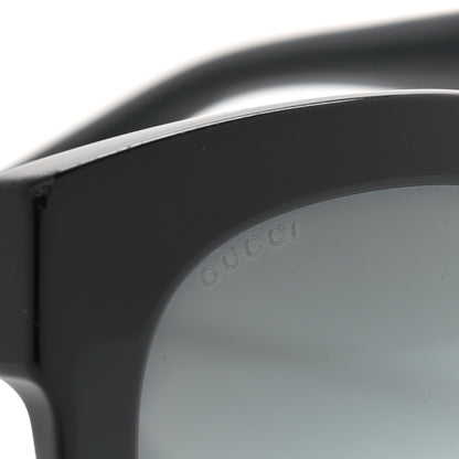Gucci Acetate Crystal Star Round Frame Sunglasses GG0208S Black 6 of 8