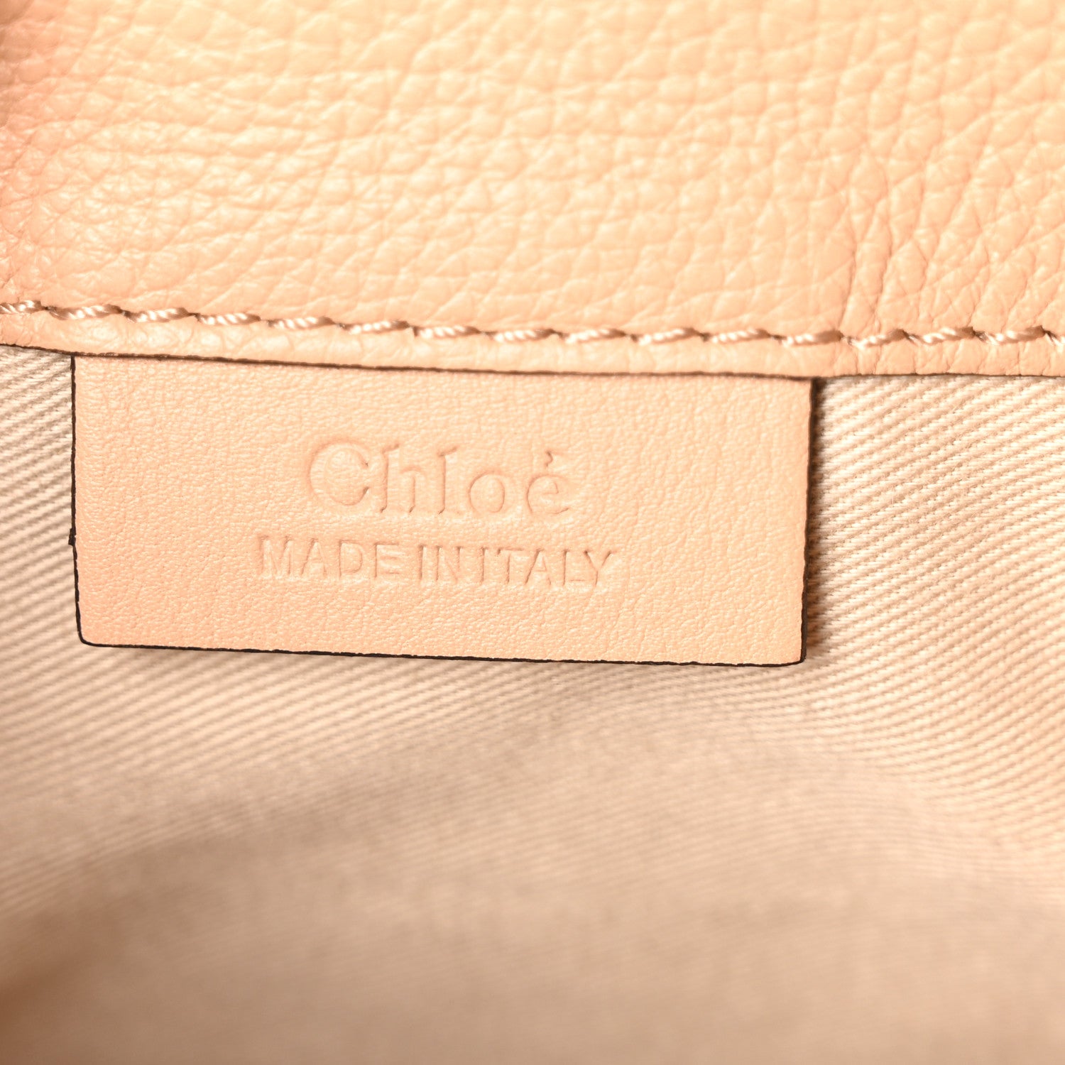 Chloe Suede Calfskin Mini Faye Backpack Blush Nude 6 of 10