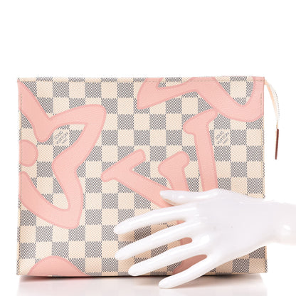 Louis Vuitton Damier Azur Tahitienne Toiletry Pouch 26 2 of 16