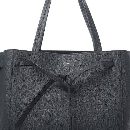 Celine Soft Grained Calfskin Medium Belt Cabas Phantom Amazone 7 of 9