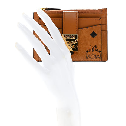 MCM Visetos Patricia Card Case Cognac 2 of 7