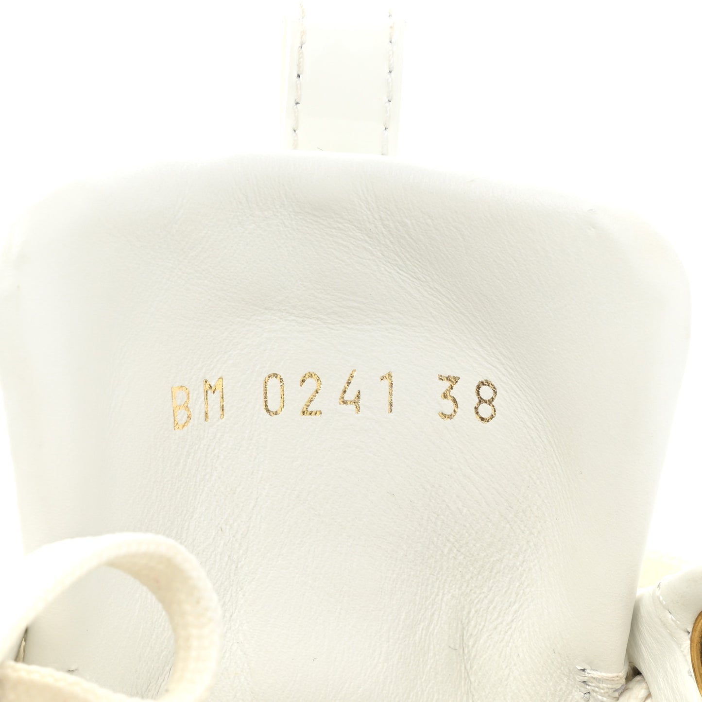 Calfskin Monogram Run Away Sneakers 38 White