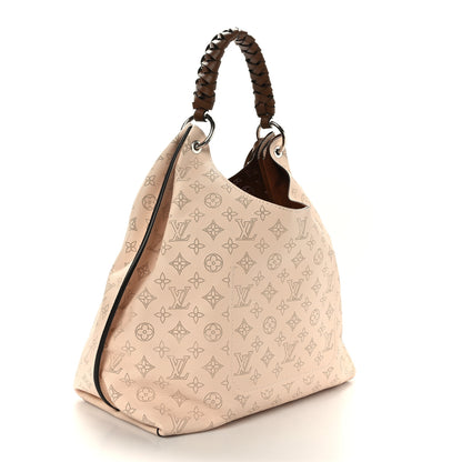 Louis Vuitton Mahina Carmel Hobo Creme 3 of 10