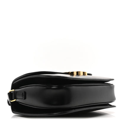 Celine Shiny Calfskin Medium Triomphe Black 4 of 10