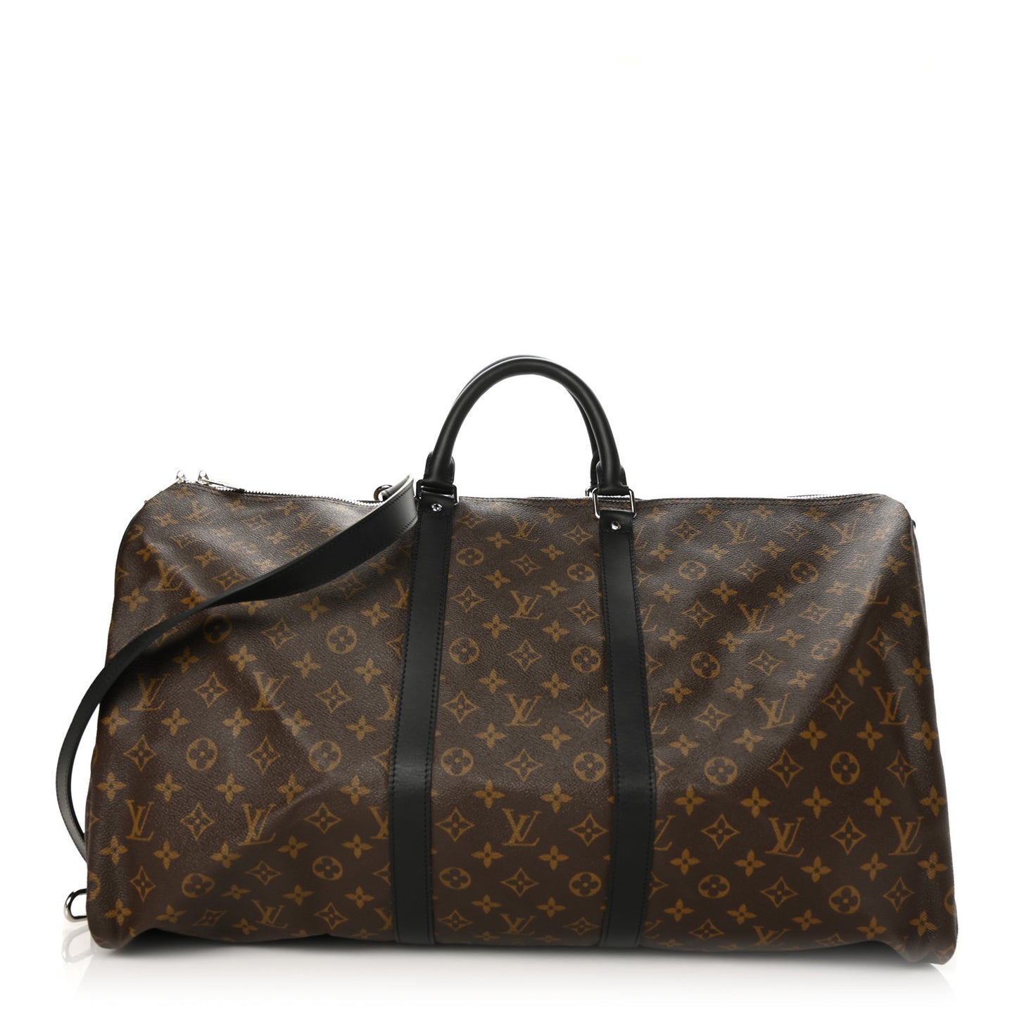 Monogram Macassar Keepall Bandouliere 55