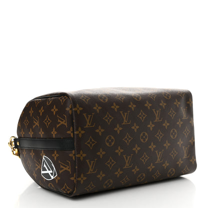 Louis Vuitton Monogram My World Tour Speedy Bandouliere 30 Black 4 of 10