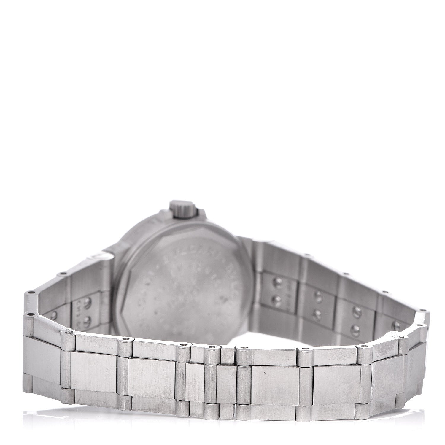Bulgari Stainless Steel 29mm Diagono Automatic Watch Black 4 of 6
