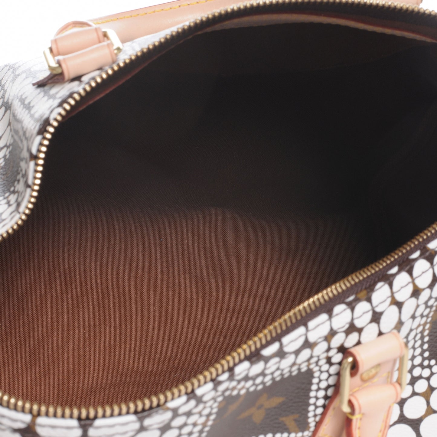 Monogram Kusama Town Speedy 30 White