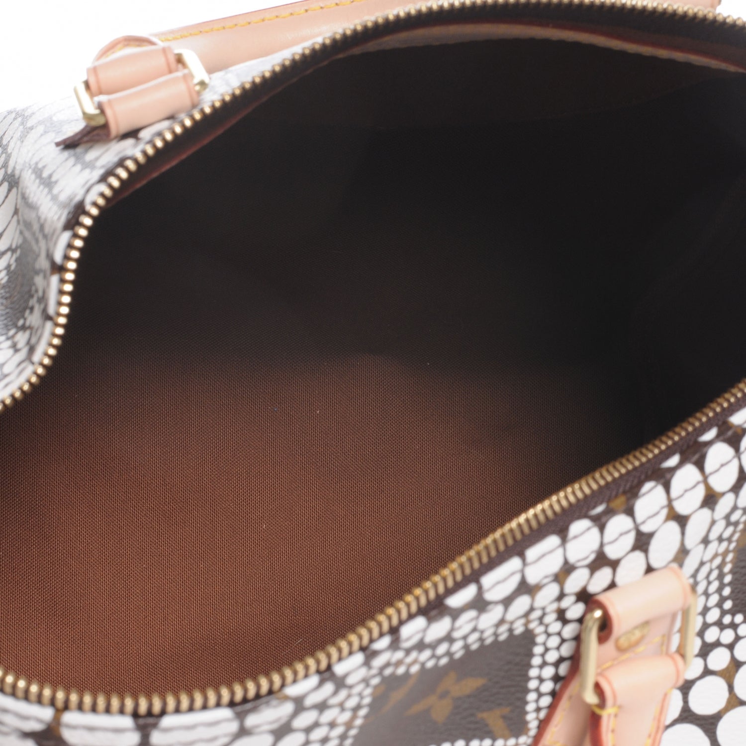 Louis Vuitton Monogram Kusama Town Speedy 30 White 5 of 8