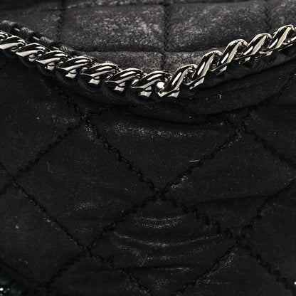 Stella McCartney Shaggy Deer Quilted Falabella Shoulder Bag Black 8 of 12