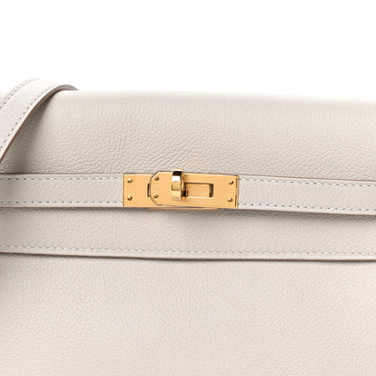 Hermes Evercolor Kelly Danse II Belt Bag Gris Perle 8 of 12
