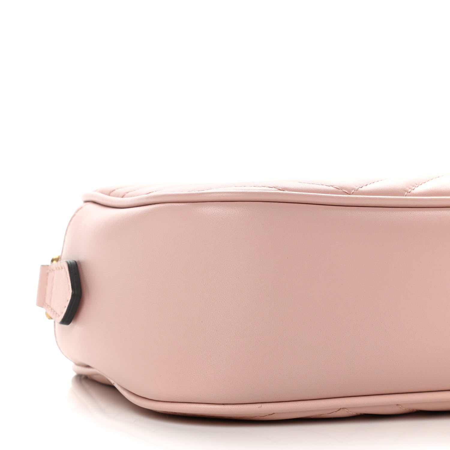 Gucci Calfskin Matelasse Small GG Marmont Chain Shoulder Bag Perfect Pink 10 of 12