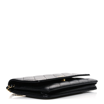 Chanel Caviar Quilted Wallet on Chain WOC Black 4 of 12