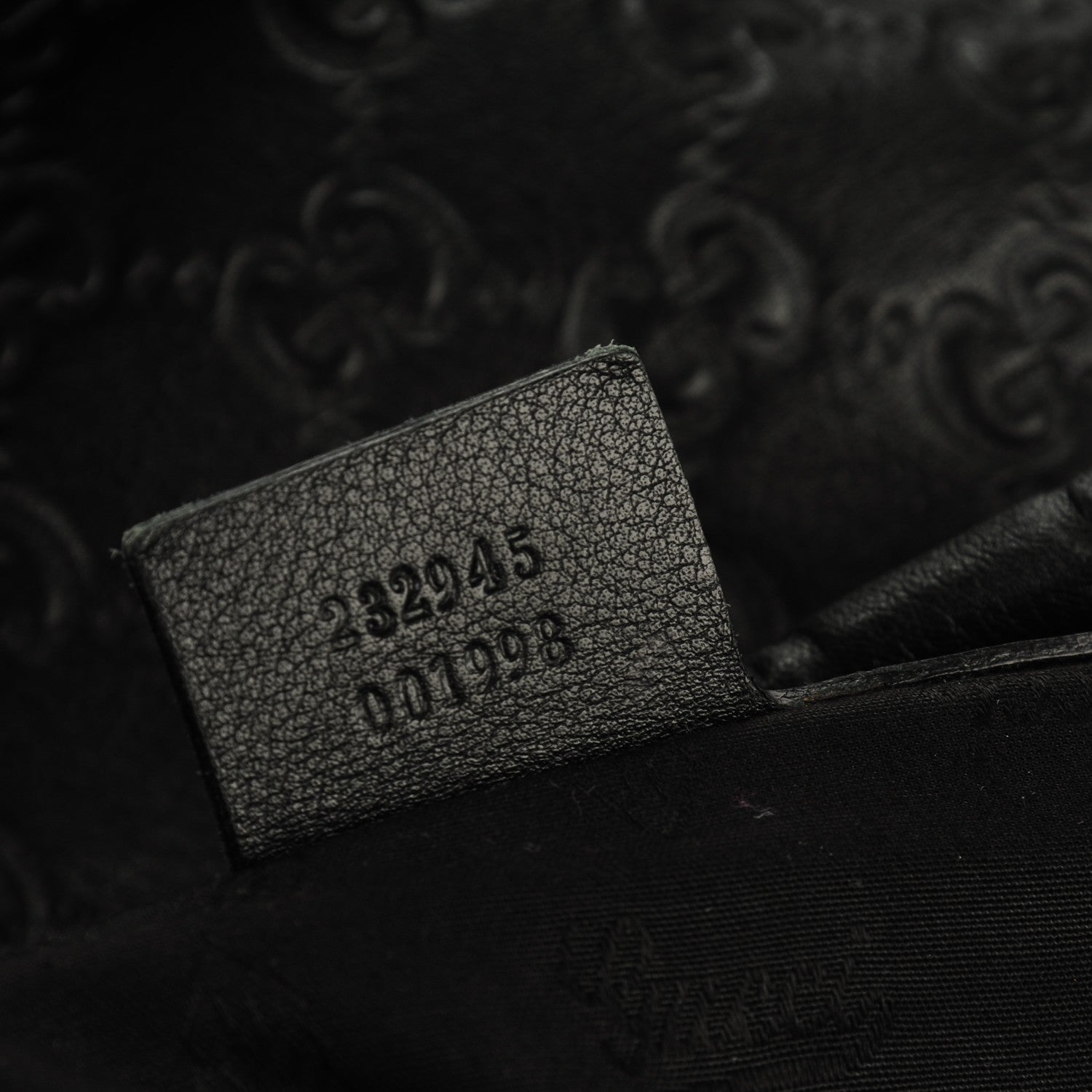 Gucci Guccissima Large GG Twins Hobo Black 7 of 9