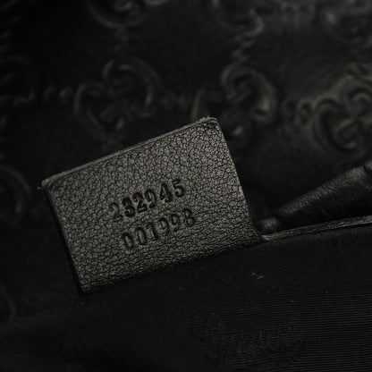 Gucci Guccissima Large GG Twins Hobo Black 7 of 9
