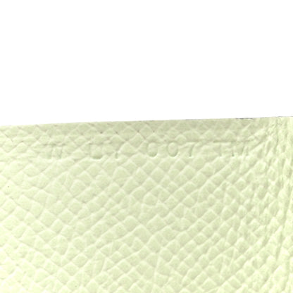 Hermes Epsom Verso Calvi Duo Card Case Bleu De Prusse Vert Fizz 8 of 9