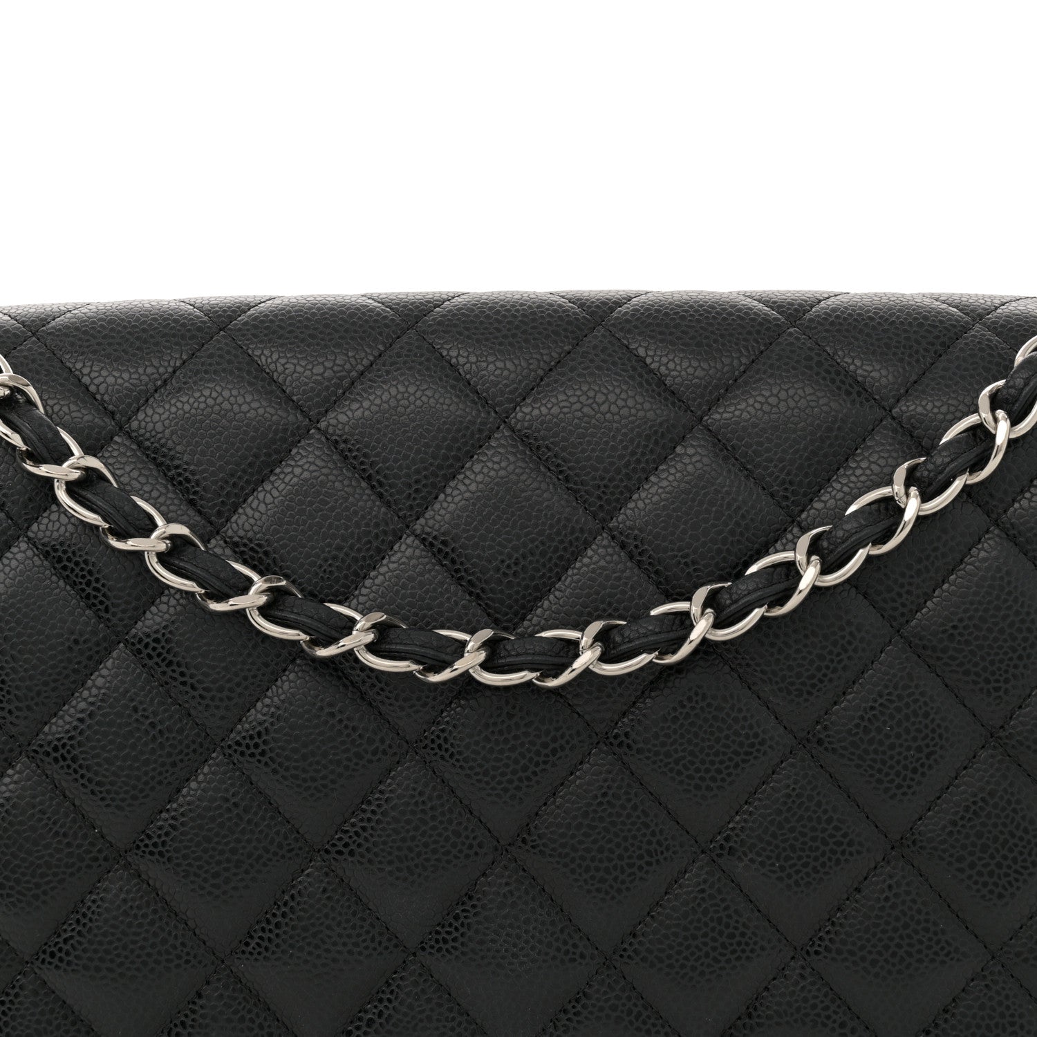 Chanel Caviar Quilted Maxi Double Flap Black 8 of 16