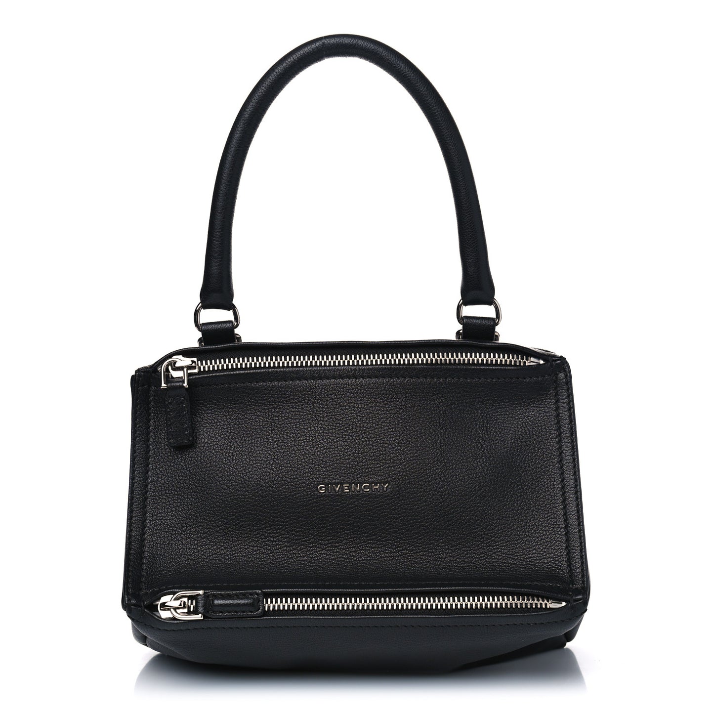 Sugar Goatskin Small Pandora Black
