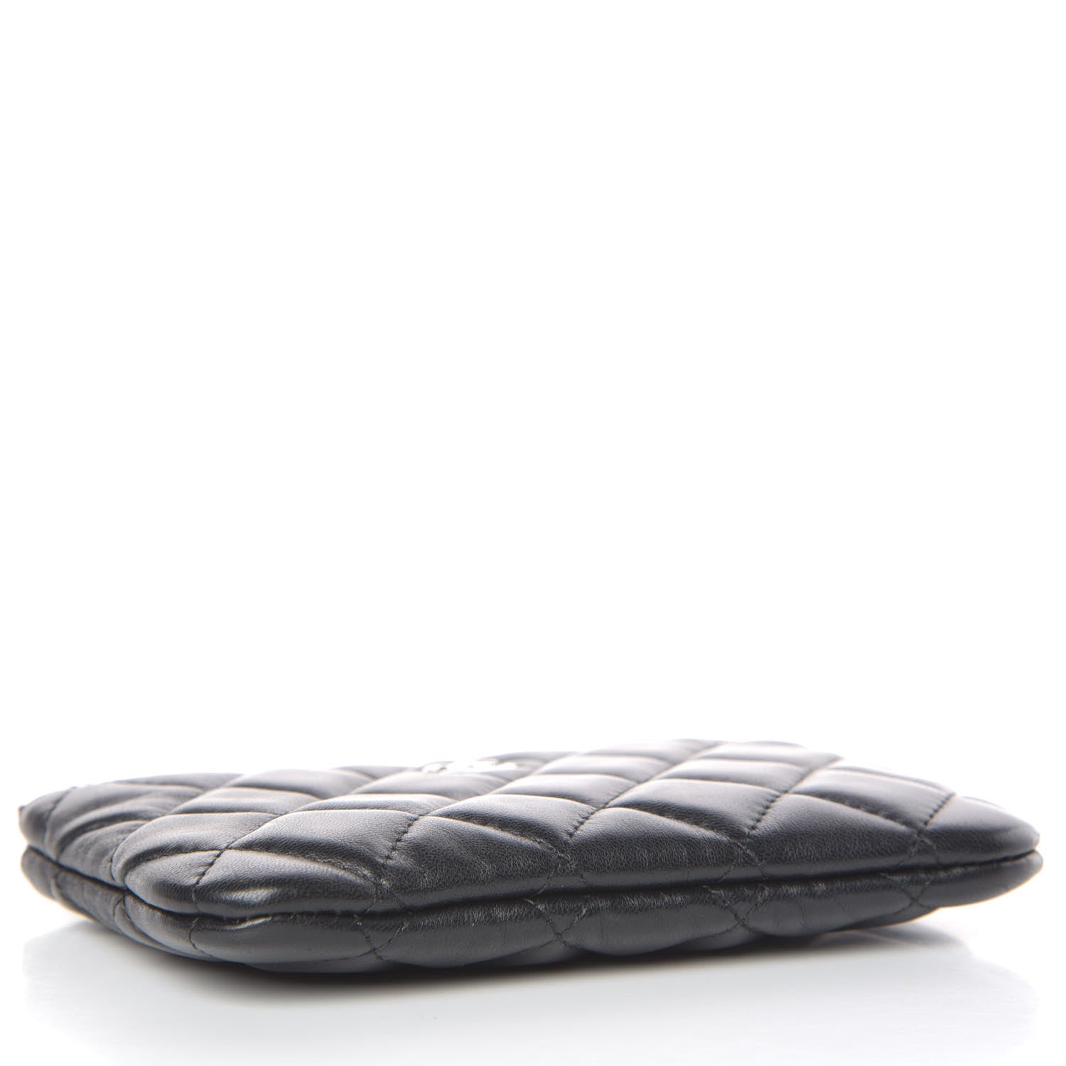 Chanel Lambskin Quilted Small Cosmetic Case Black 4 of 8