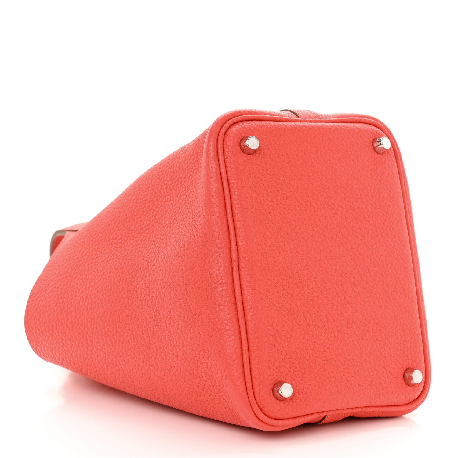 Hermes Taurillon Clemence Picotin Lock 18 PM Rouge Pivoine 4 of 9