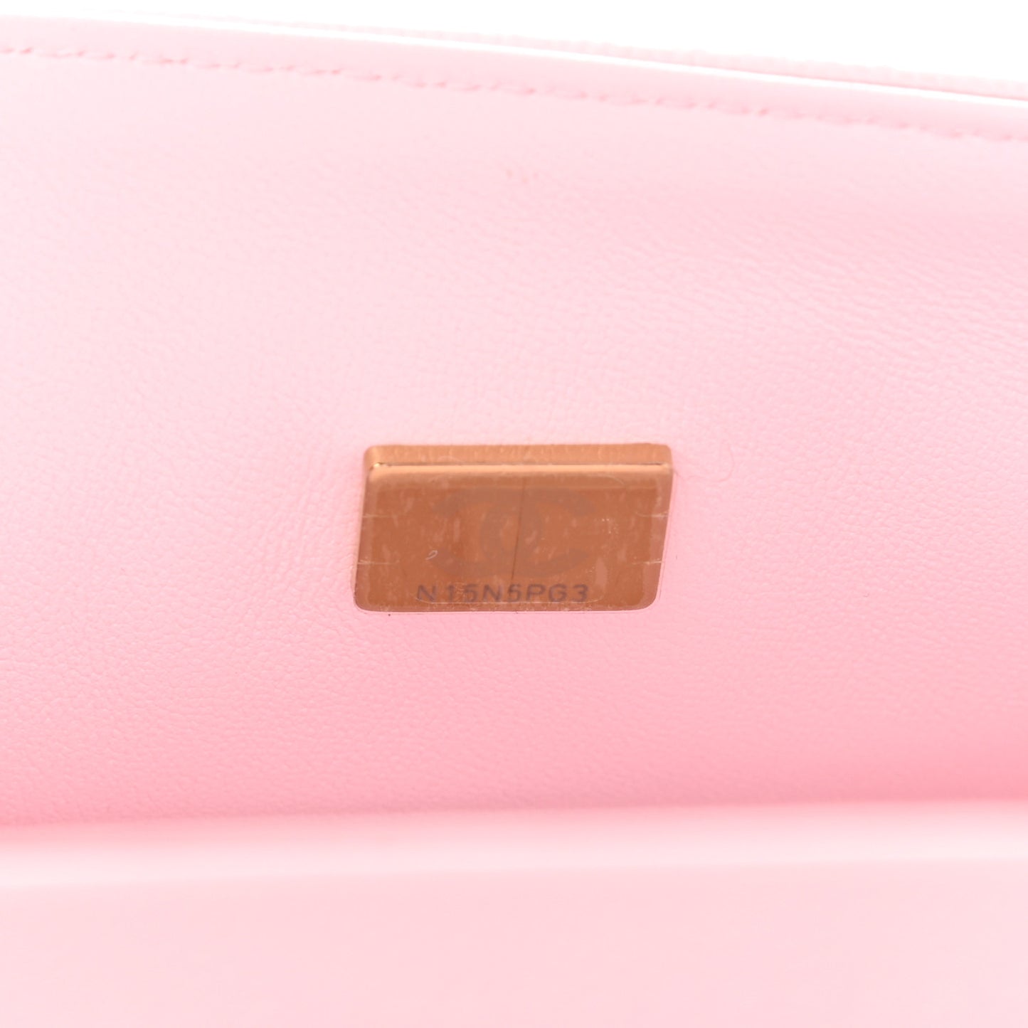 Caviar Quilted Jumbo Double Flap Light Pink