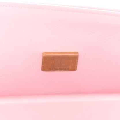 Chanel Caviar Quilted Jumbo Double Flap Light Pink 6 of 10