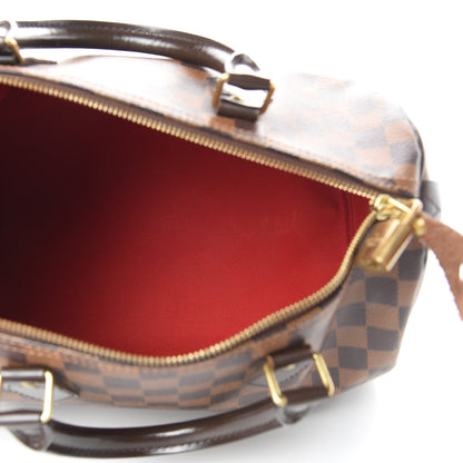 Louis Vuitton Damier Ebene Speedy 30 5 of 17