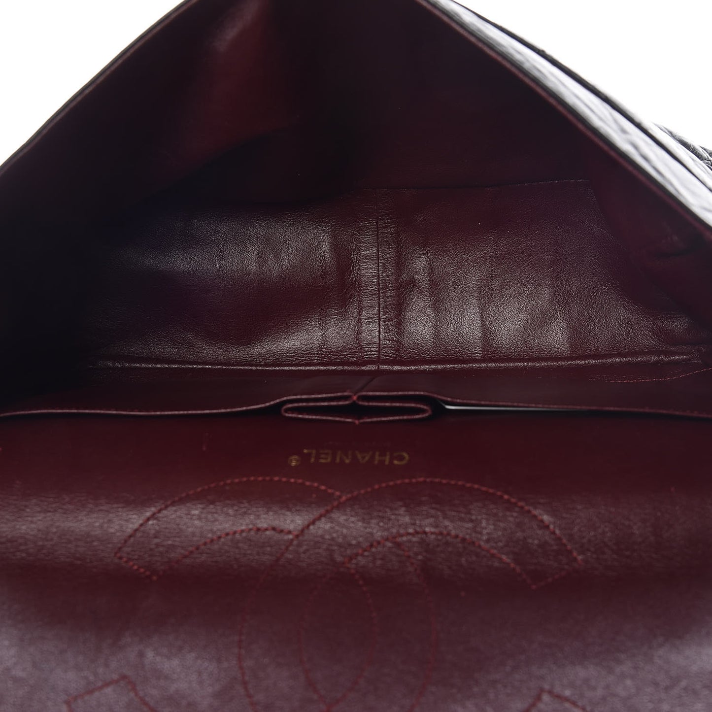 Aged Calfskin Quilted 2.55 Reissue 227 Flap Black