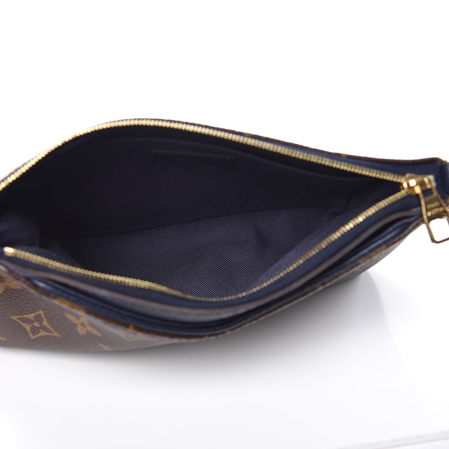 Louis Vuitton Monogram Pallas Clutch Blue Marine 7 of 11