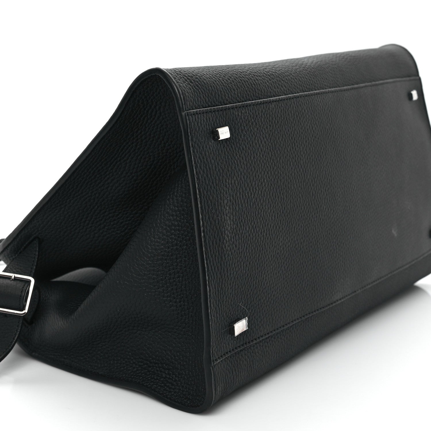 The Row Matte Grained Calfskin Soft Margaux 15 Black 8 of 10