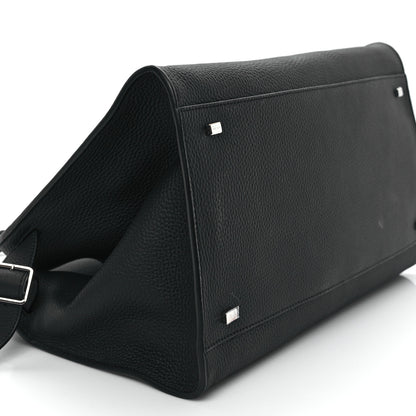 The Row Matte Grained Calfskin Soft Margaux 15 Black 8 of 10