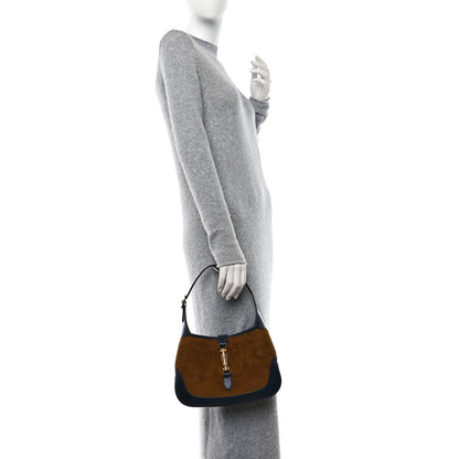 Gucci Corduroy Small Jackie 1961 Hobo New Mud Blue 2 of 9