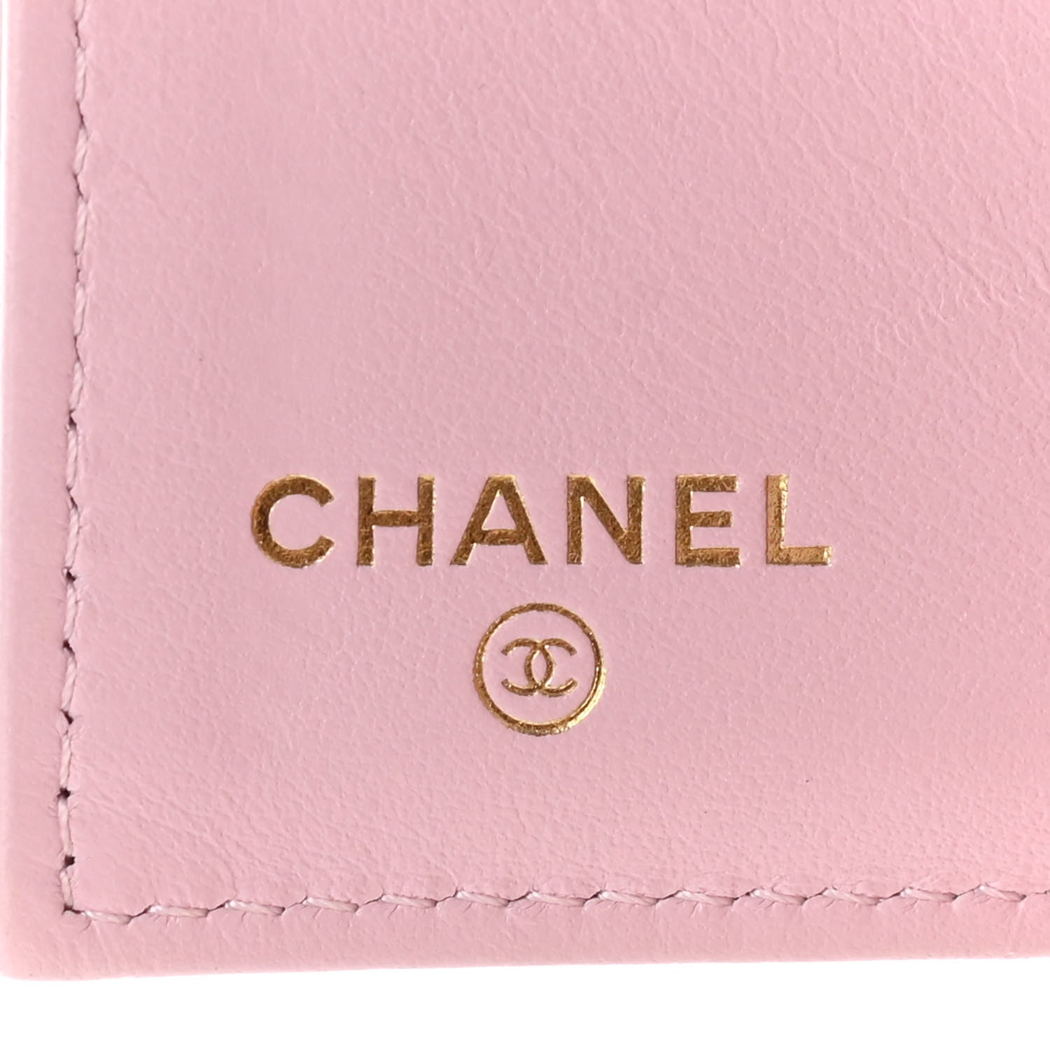 Chanel Lambskin Quilted Double Flap Wallet Light Pink 5 of 9
