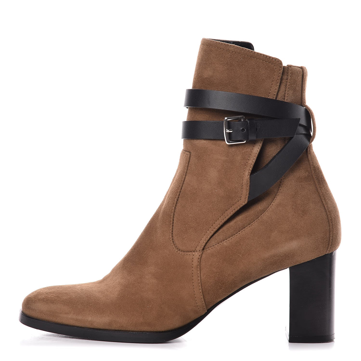 Hermes Suede Womens Songe 70 Low Boots 40 1 of 9