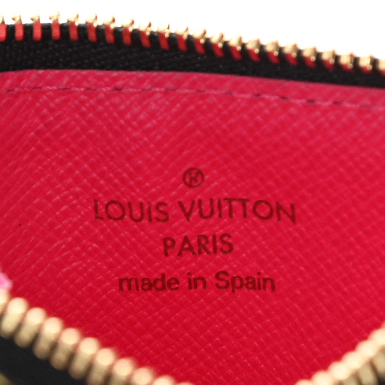 Louis Vuitton Monogram Multicolor Key Pouch Black Grenade 5 of 5
