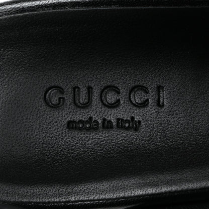 Gucci Monogram Granada Kid Trip 40/72mm Lug Sole Sandals 40 Black 6 of 9