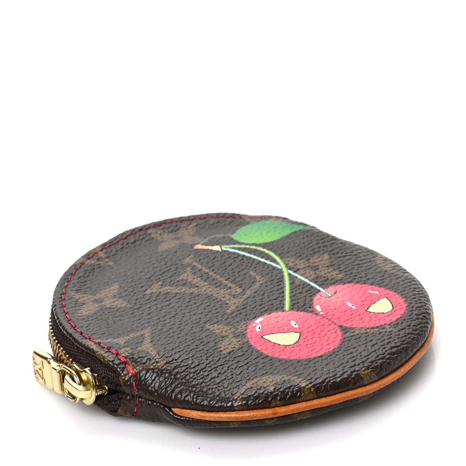 Louis Vuitton Monogram Cerises Round Coin Purse 4 of 6