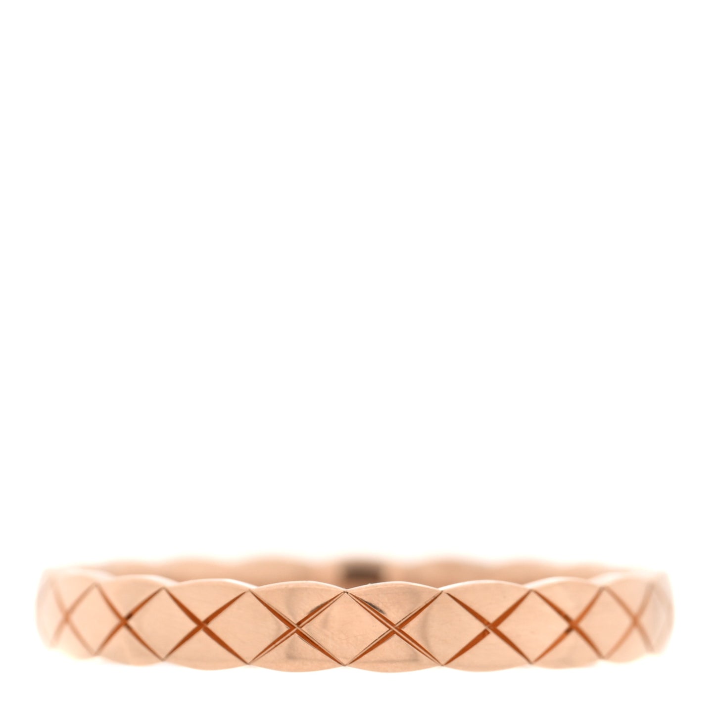 18K Beige Gold Mini Coco Crush Ring 63 10.25