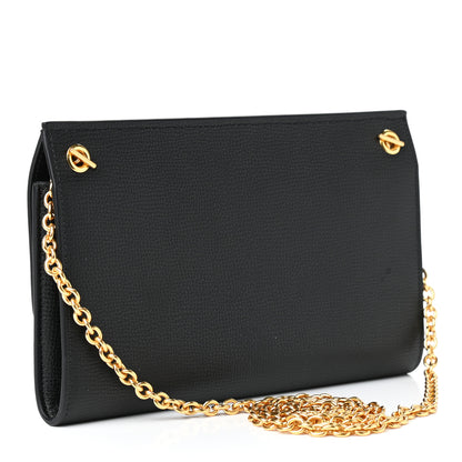 Mulberry Small Classic Grain Amberley Convertible Clutch Black 4 of 14