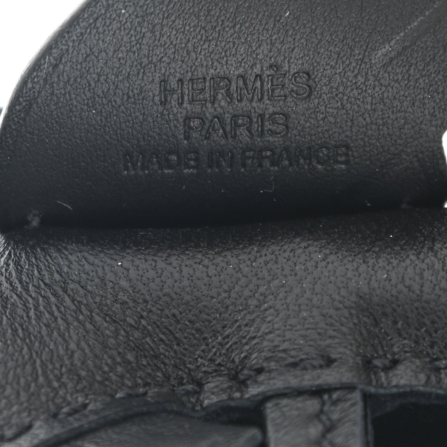 Hermes Milo Lambskin Grigri Rodeo Pegase Horse Bag Charm PM So Black 3 of 5