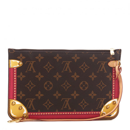 Louis Vuitton Monogram Summer Trunks MM GM Pochette 2 of 8