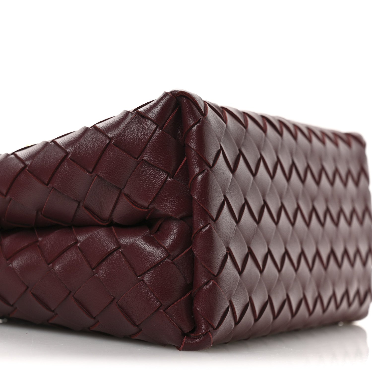 Bottega Veneta Nappa Intrecciato Small Andiamo Shoulder Bag Barolo 9 of 9