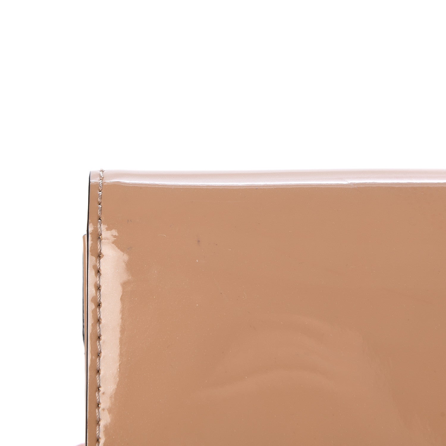 Louis Vuitton Patent Louise Clutch Nude 13 of 14