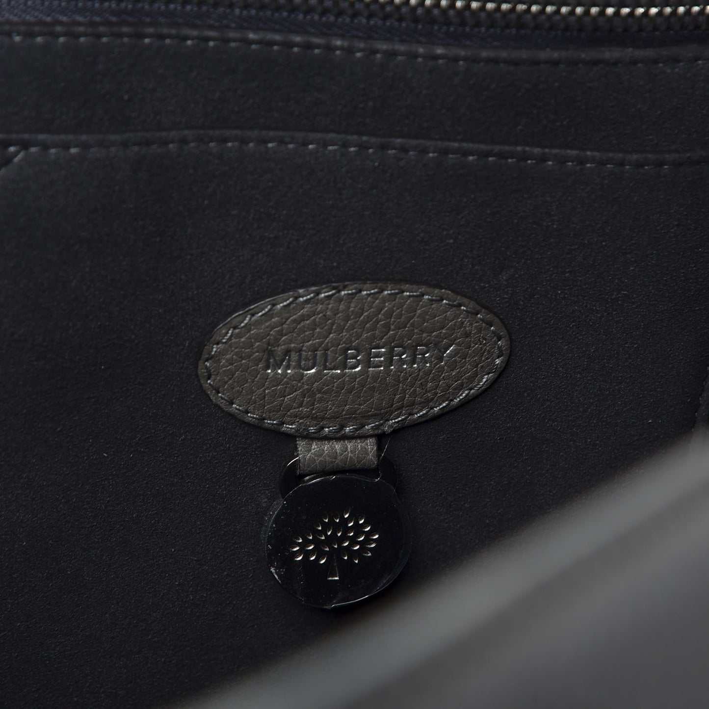 Classic Grain Bayswater Satchel Mole Grey