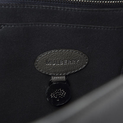 Mulberry Classic Grain Bayswater Satchel Mole Grey 7 of 9