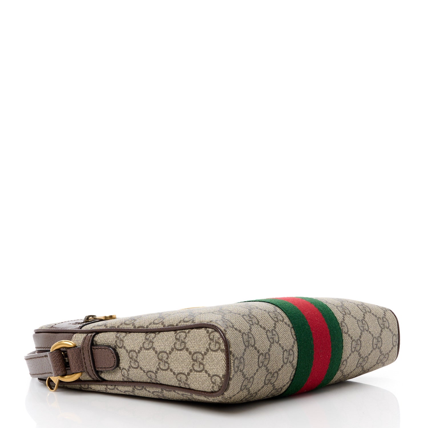 Gucci GG Supreme Monogram Web Small Ophidia Messenger Bag Brown 4 of 15