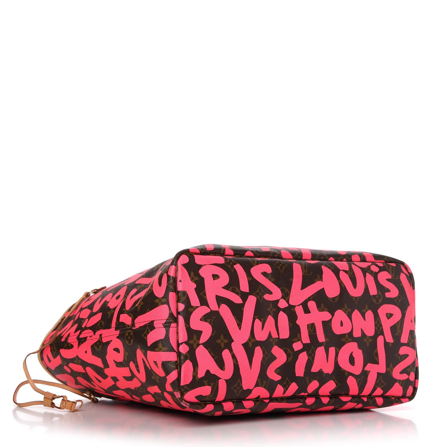 Louis Vuitton Monogram Graffiti Neverfull GM Fuchsia 4 of 11