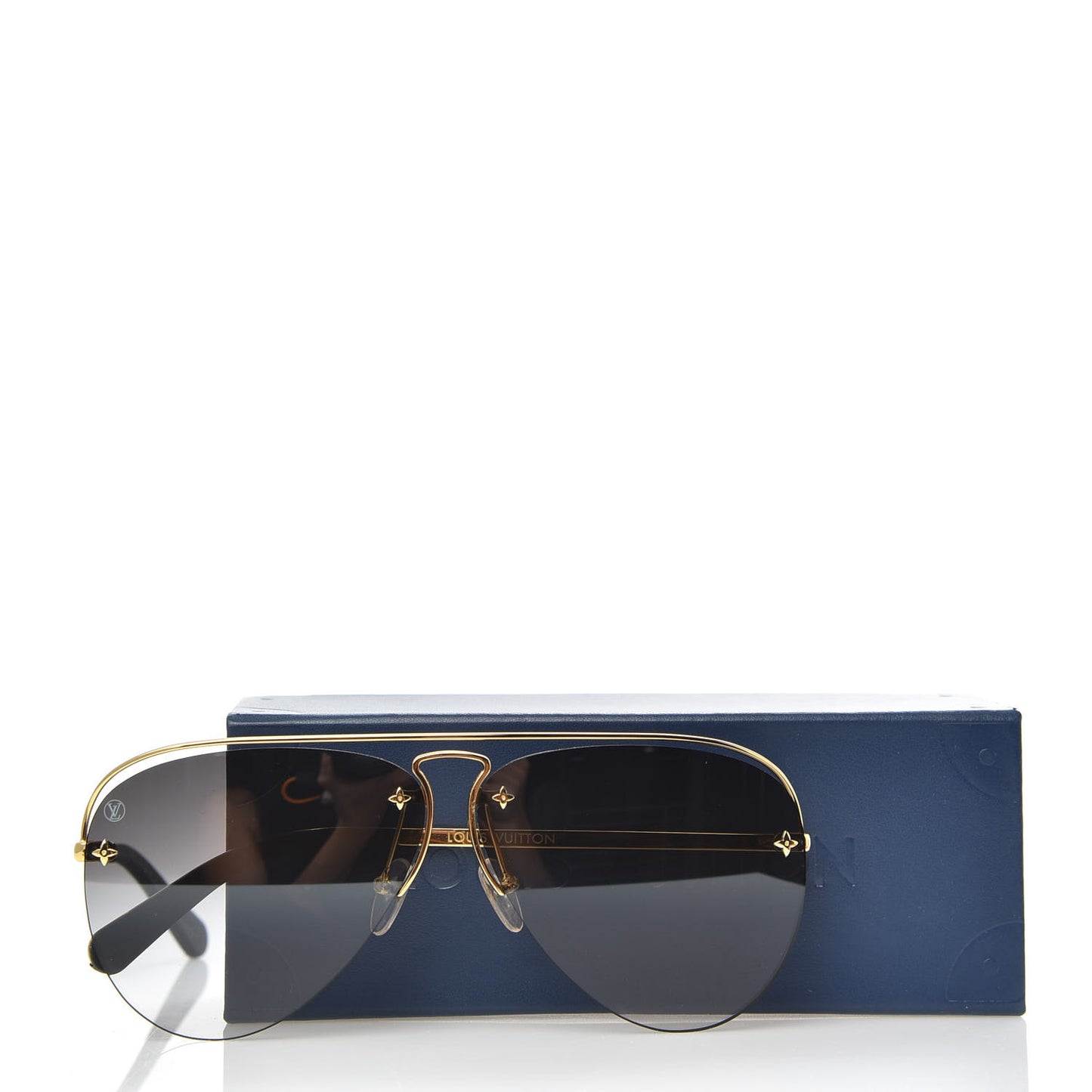 Monogram Grease Gradient Sunglasses Z1045W Gray