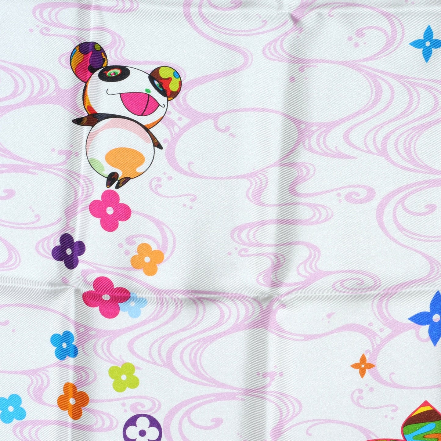 Silk Murakami Multicolor Boyfriend Wave Scarf