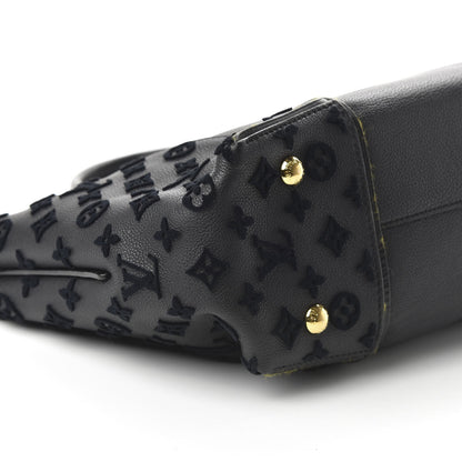 Louis Vuitton Cuir Orfevre Veau Cachemire Tote W GM Black 6 of 9